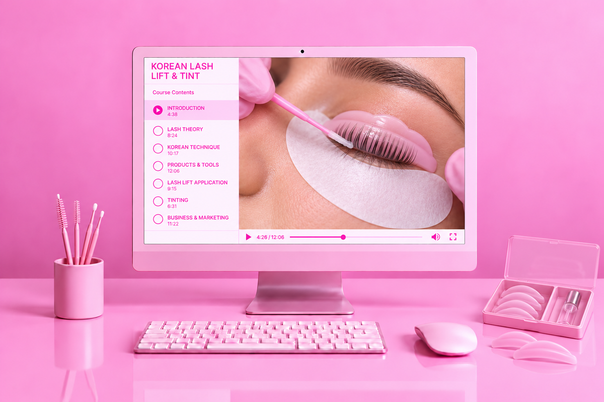 Online Training - Korean Lash Lift & Tint