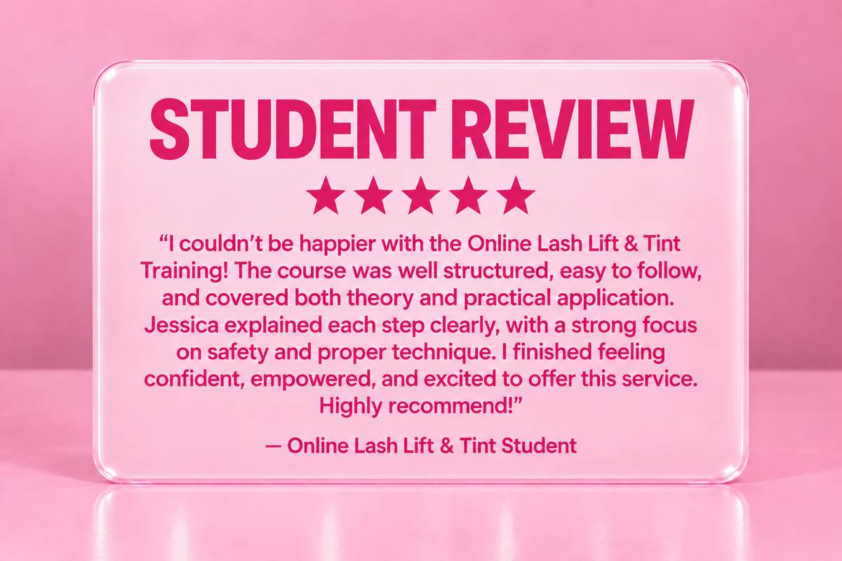 Online Training - Lash Lift & Tint
