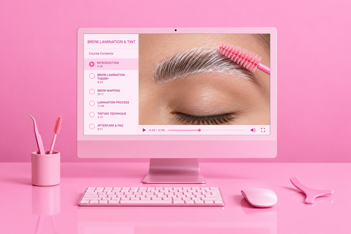 Online Training - Brow Lamination & Tint
