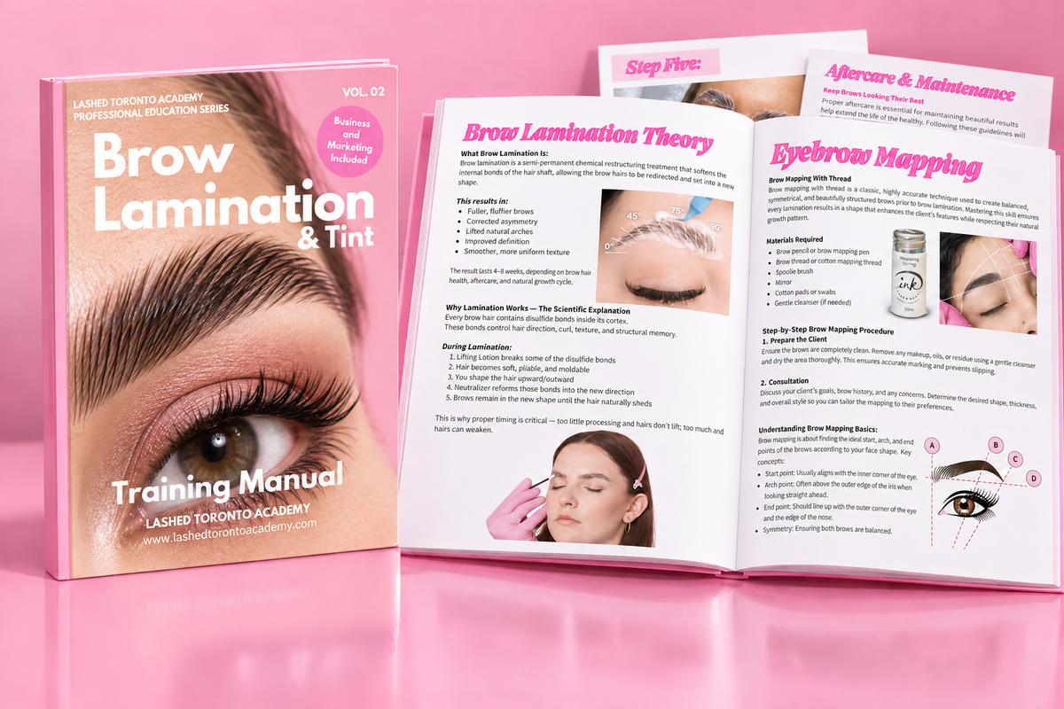 Online Training - Brow Lamination & Tint