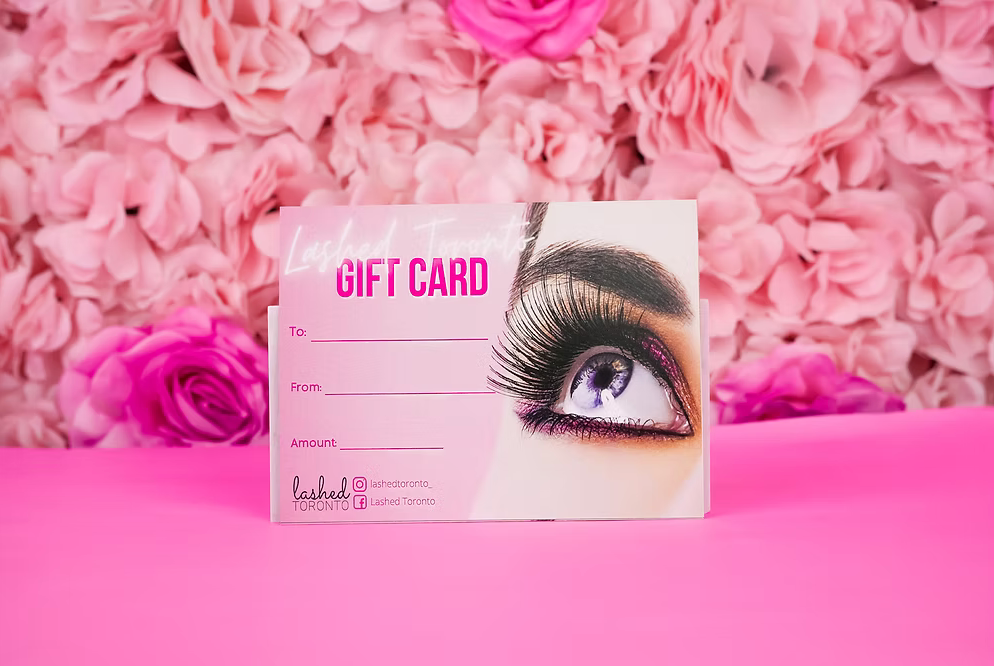 Lashed Toronto Gift Card