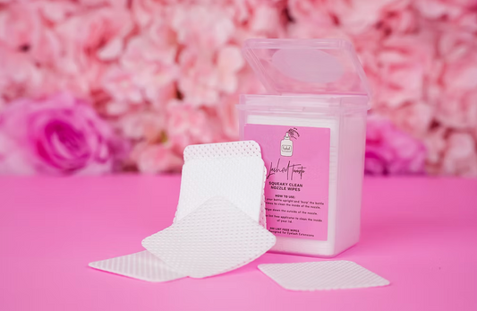 Lash Adhesive Nozzle Wipes for Adhesive Bottles (50 Pack)