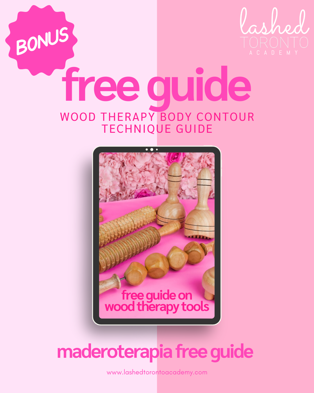 7 Piece Maderoterapia (Wood Therapy) Body Contour Set - 100% Authentic Colombian